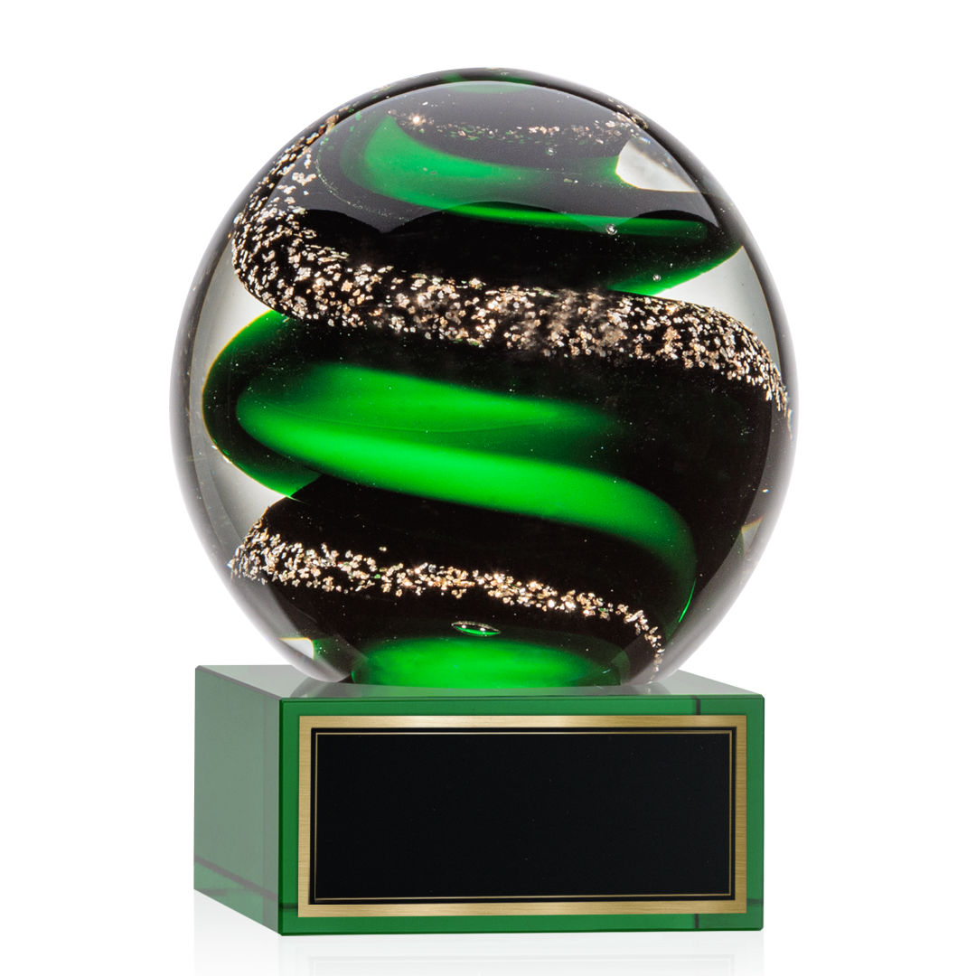 Zodiac Award on Hancock Base - Green 8