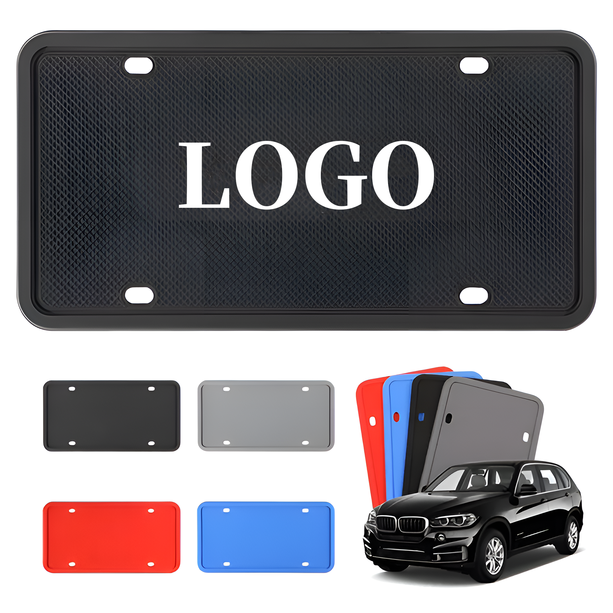 Solutions Silicone License Plate Frames 2