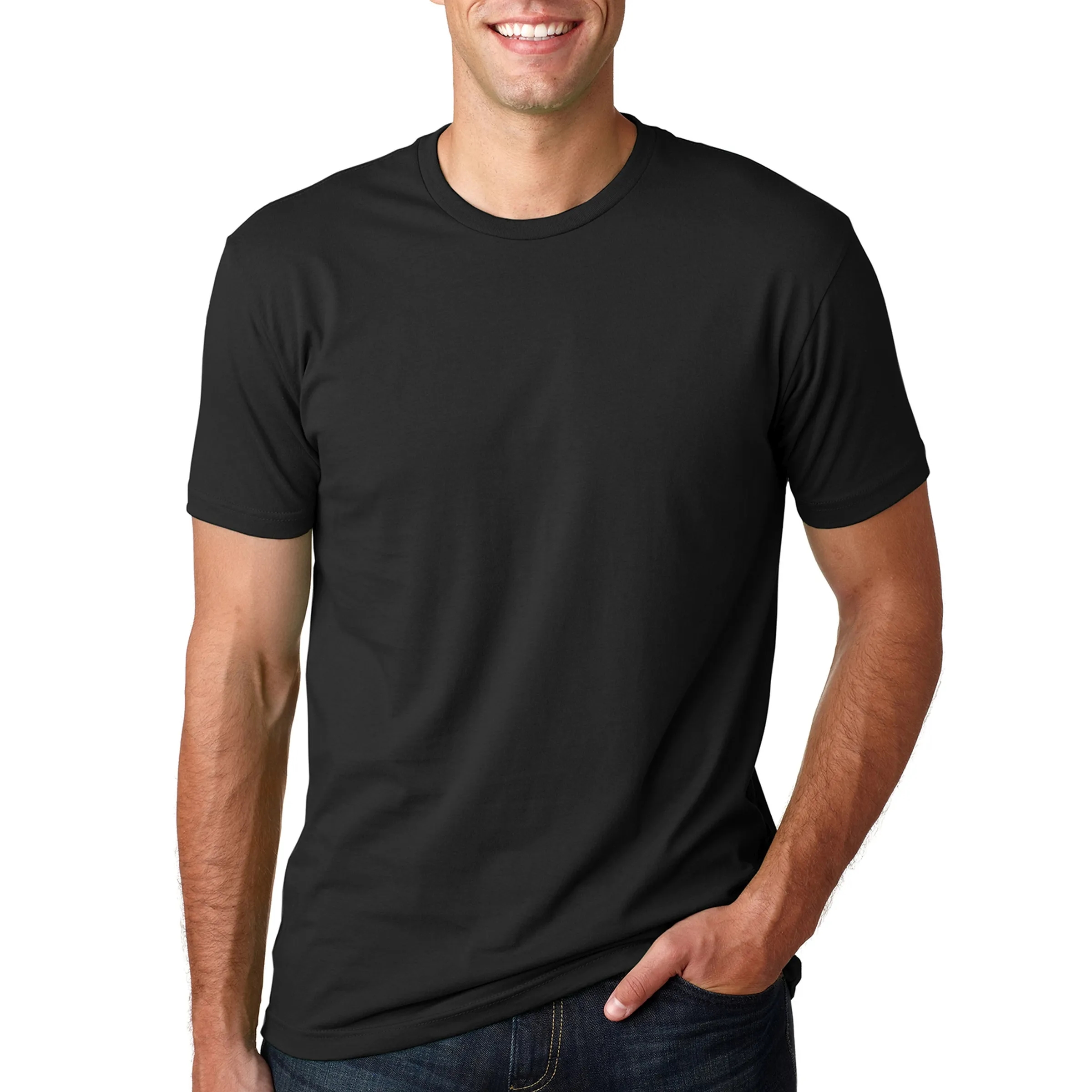 Next Level Men's Cotton Crew 16