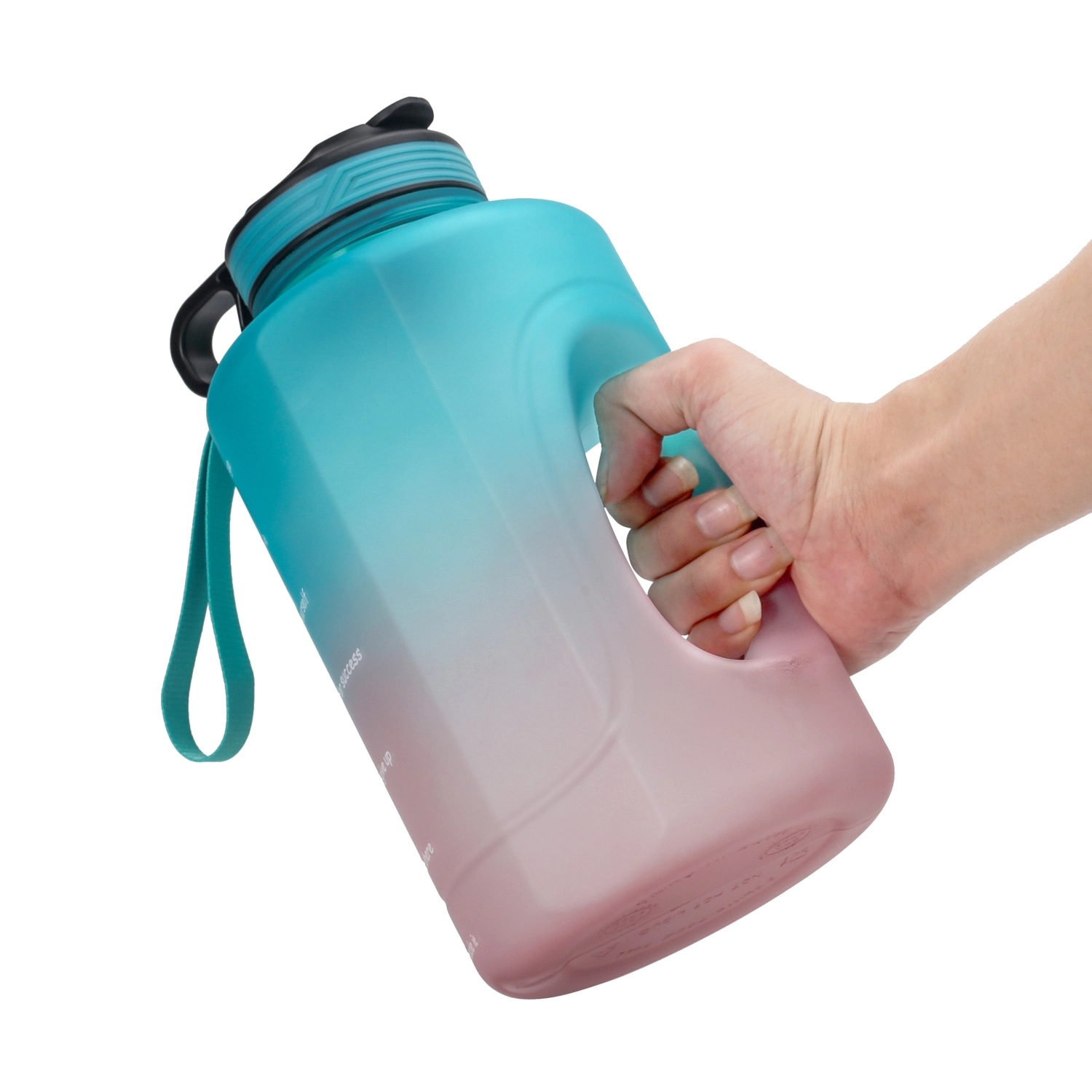 Custom 75 oz Water Bottle With Time Marker 7