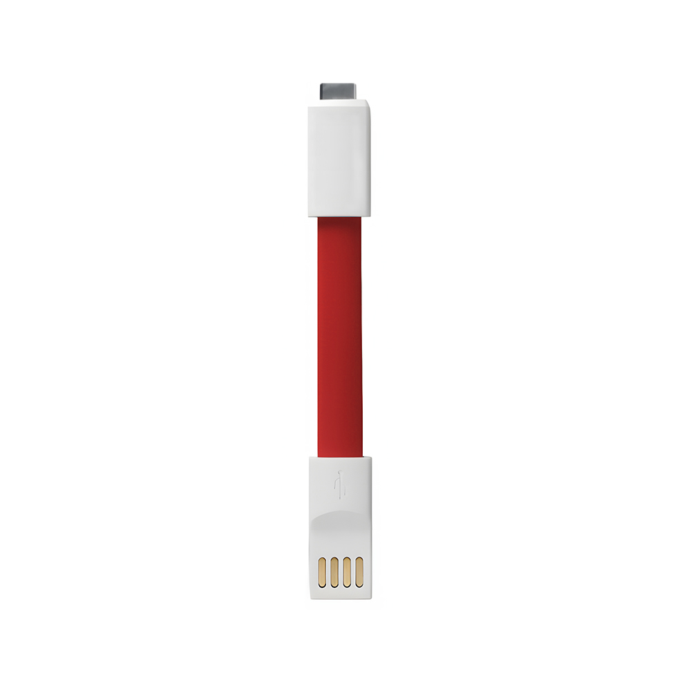 USB Magnet Charging Cable W/ Keychain 2 In 1 10