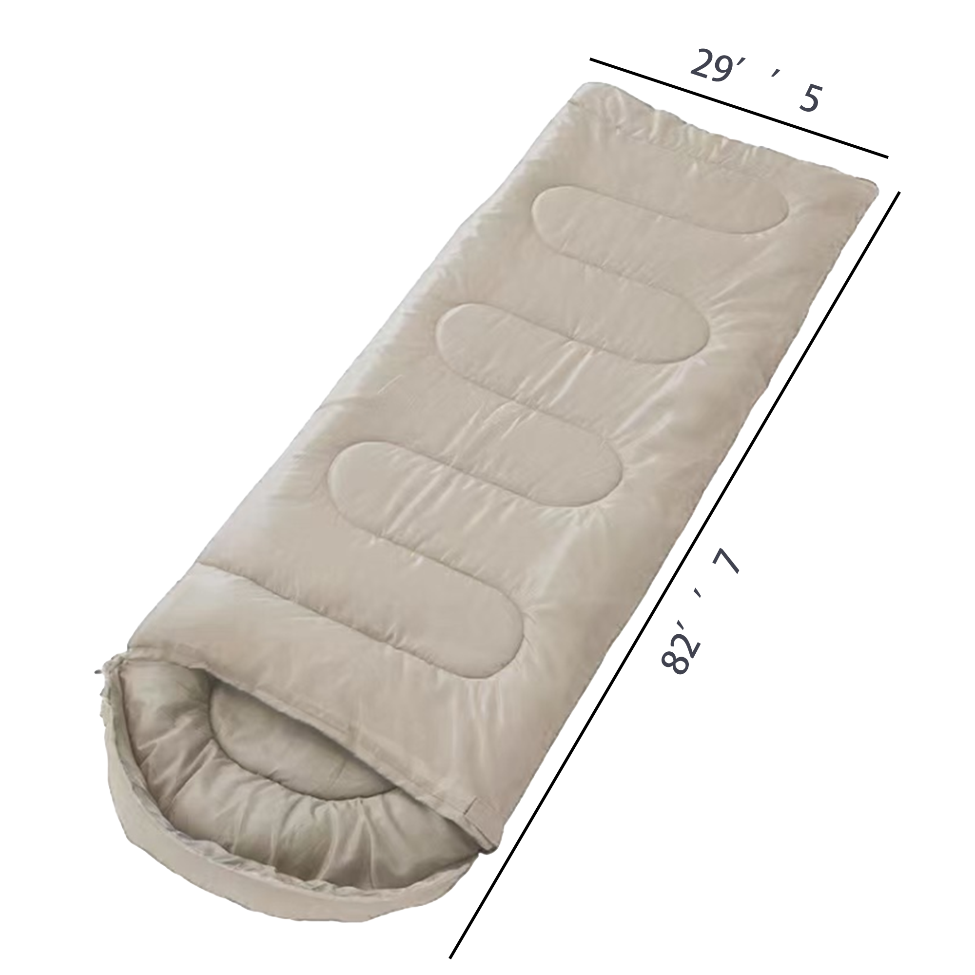 Polyester Warmth-Enhanced Portable Sleeping Bag 4