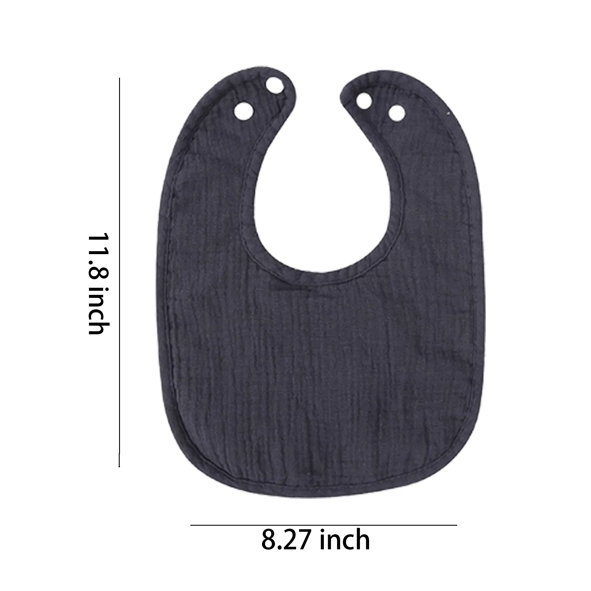 MOQ 20 Baby Cotton Gauze Bib 5