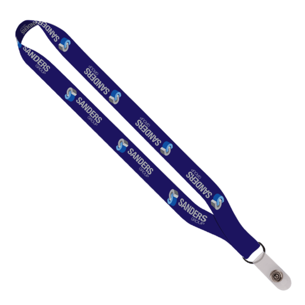1" Polyester Dye Sublimated Lanyard 3