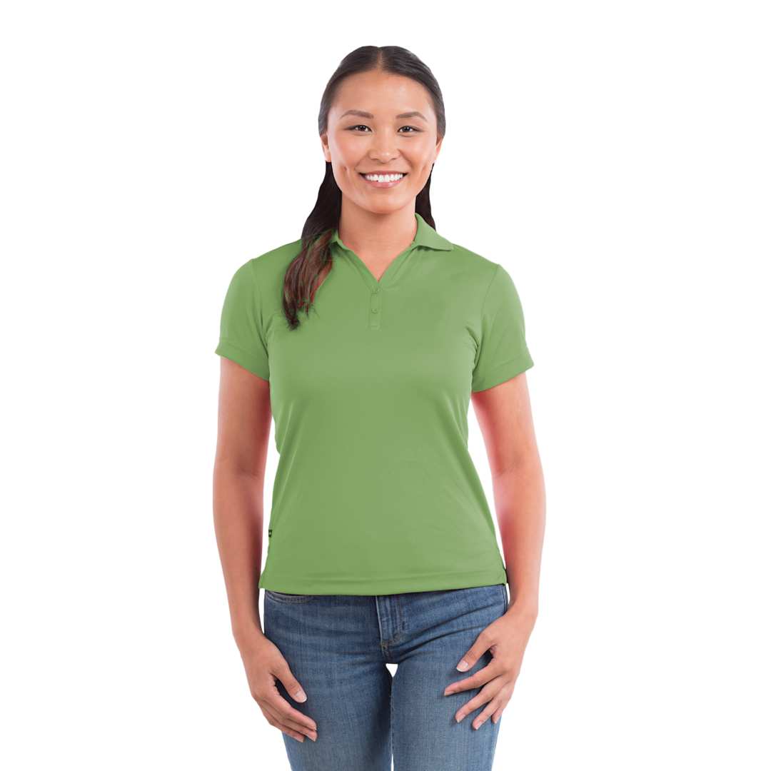 Women's MORENO TEXT MICRO SS POLO 377
