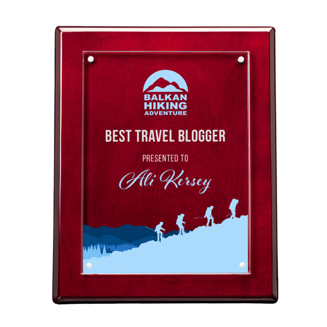 Sedum Plaque VividPrint™ - Rosewood