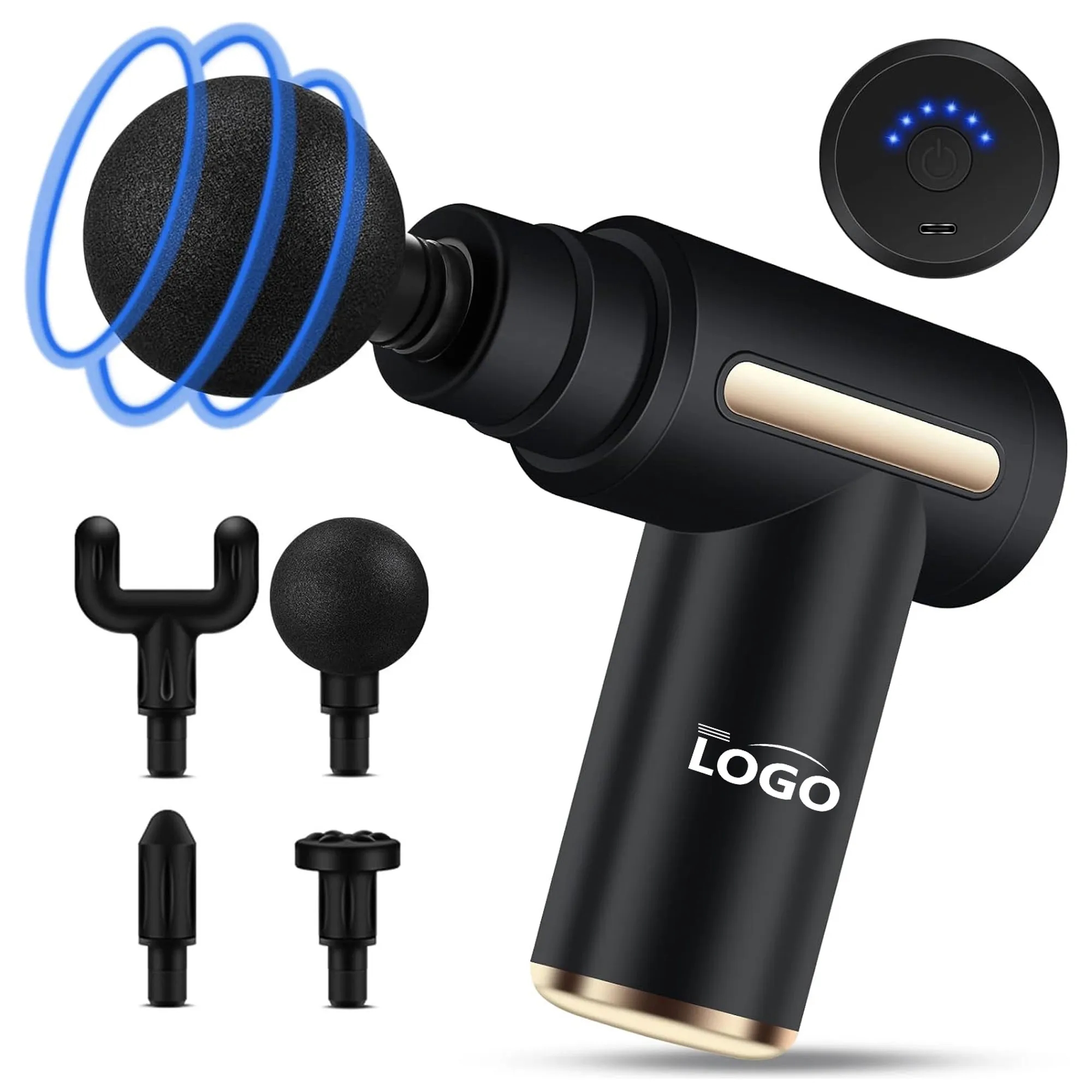 Portable Electric Handheld Body Massager MOQ 25PCS 1