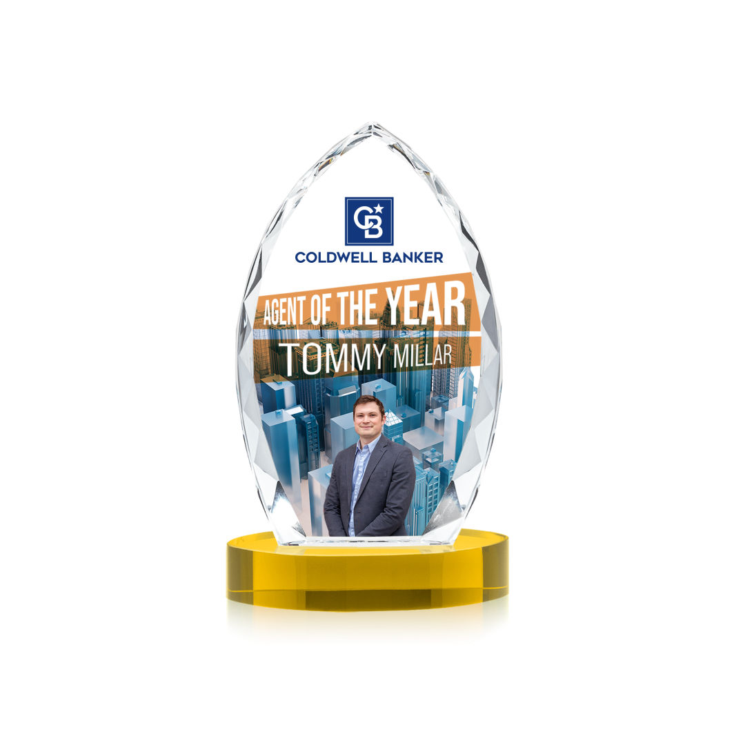 Wilton VividPrint™ Award on Alberton Base - Gold 3