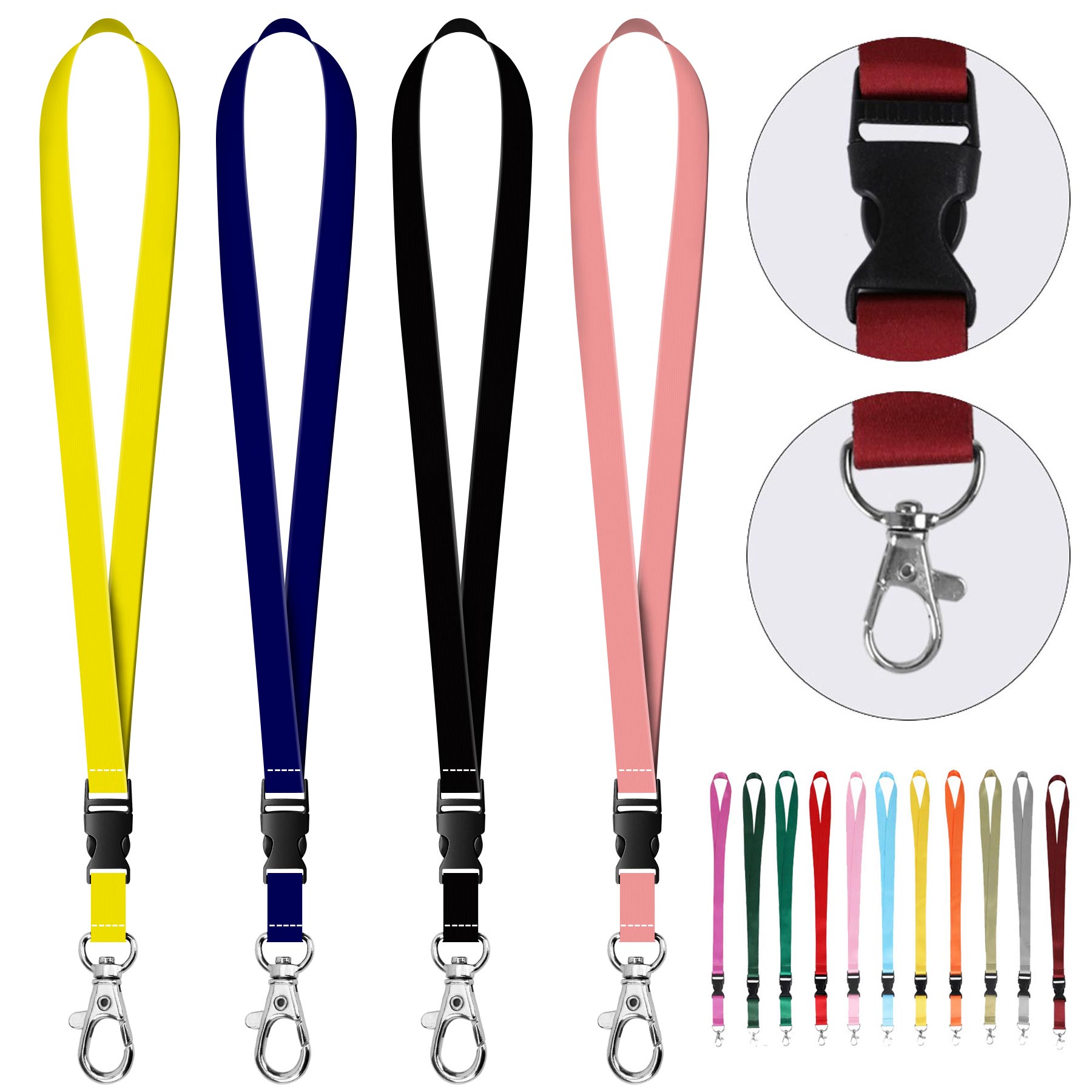 Breakaway Lanyard with Release Buckle 2