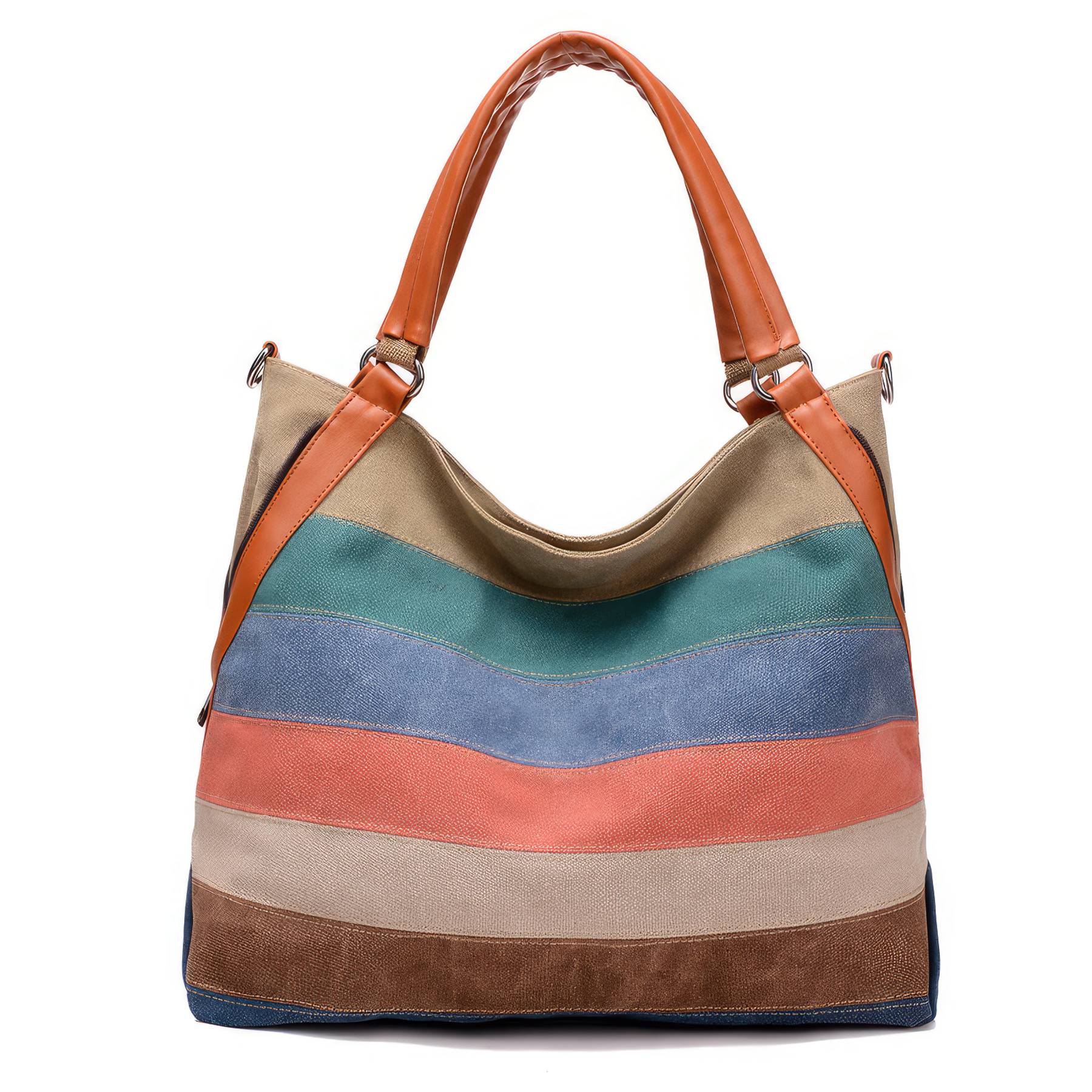 Custom Canvas Tote Handbags Shoulder Work Bag Crossbody 3