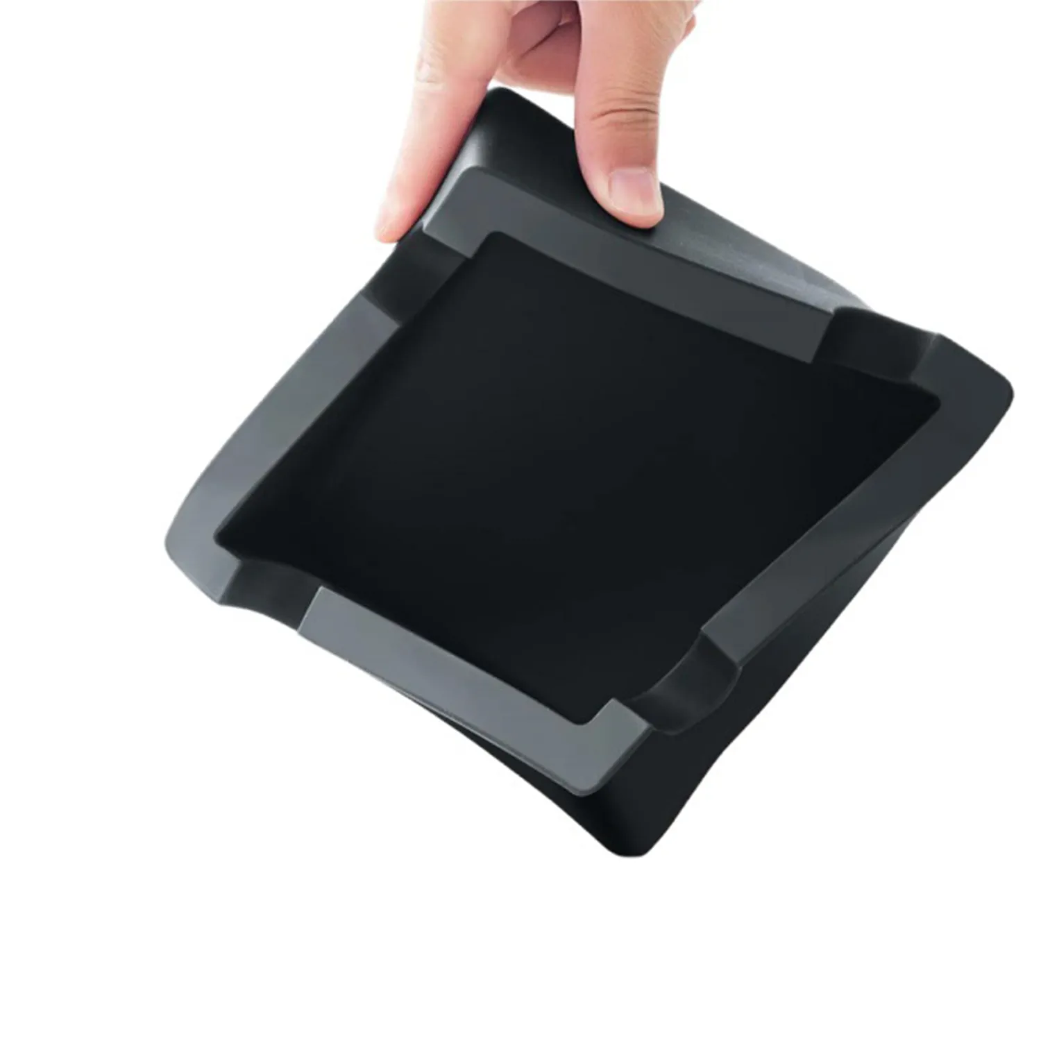 Silicone Cigar Ashtray with Large Caliber 8