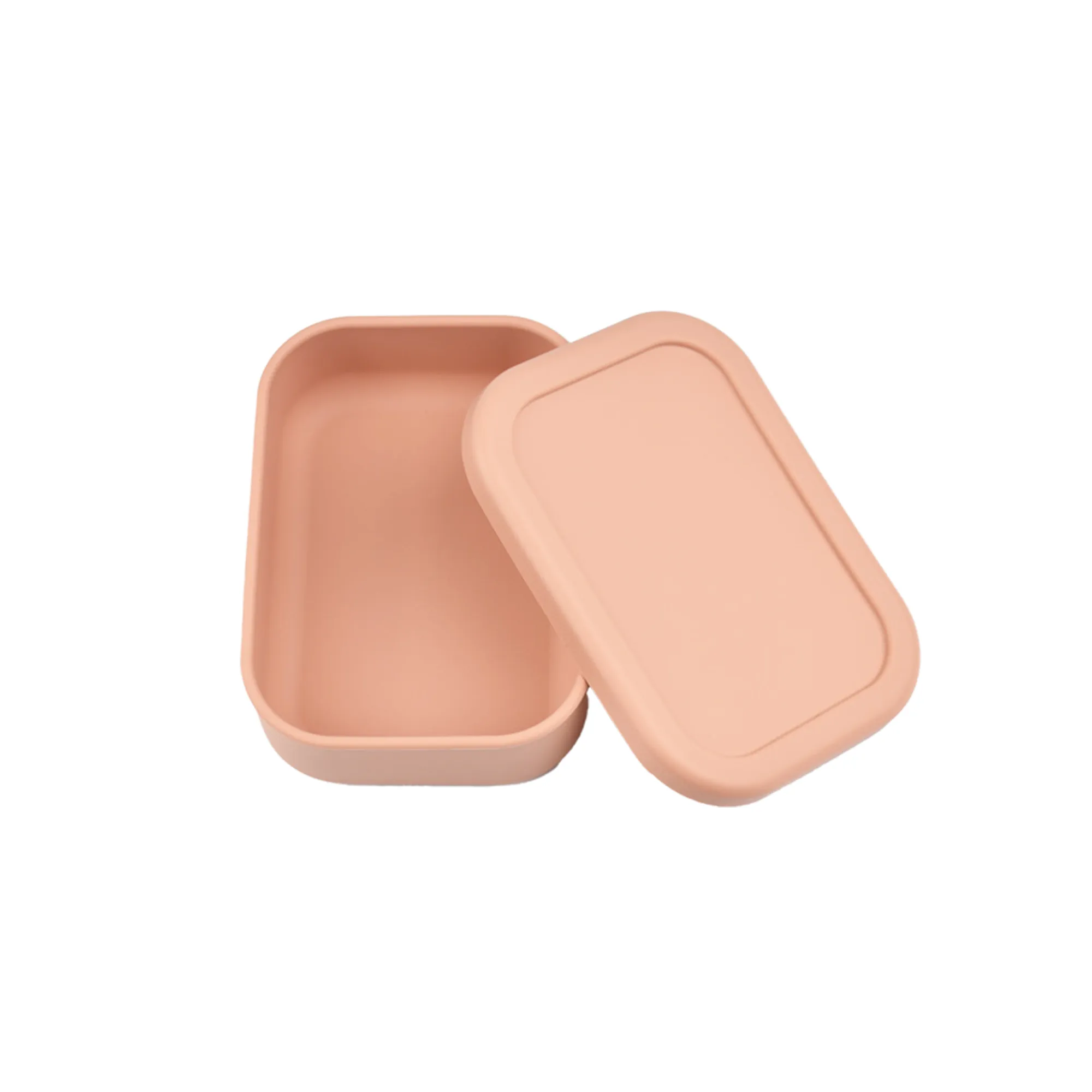 Simple Design Non-Divided Silicone Lunch Box 2