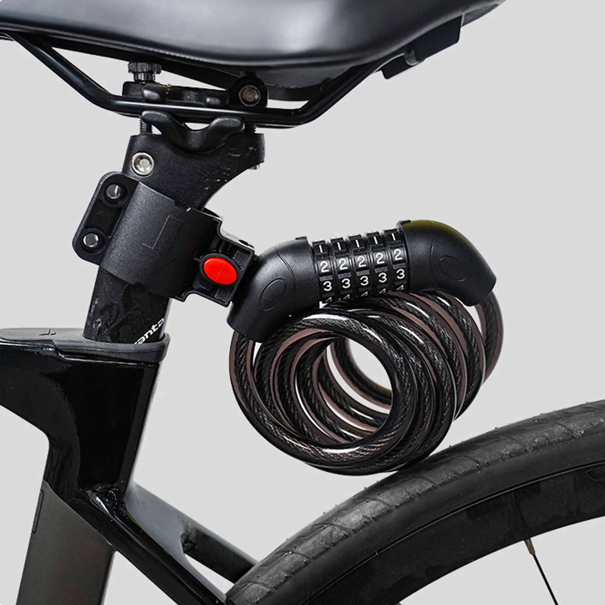Five-Digit Combination Cable Lock For Bicycles 7