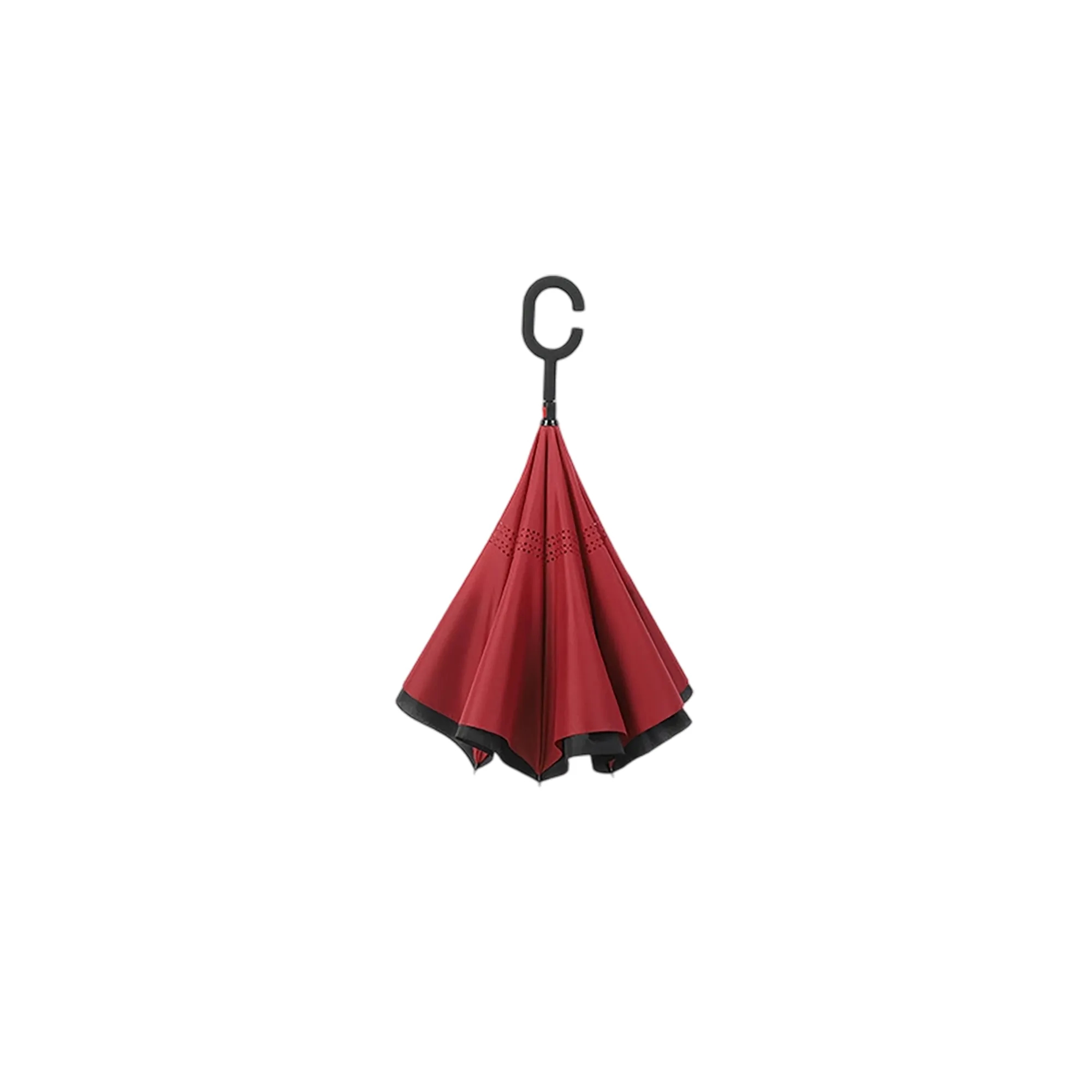 Inverted Umbrella with C-Shaped Handle 4