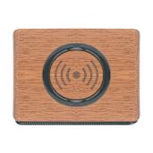 Wood Bluetooth Speaker with Wireless Charging Pad 15