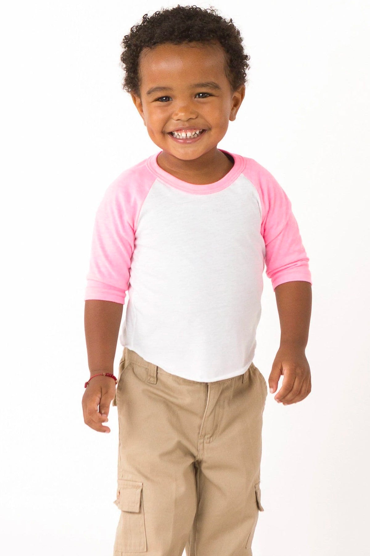INFANT 3/4 SLV PLY CTN RAGLAN 6