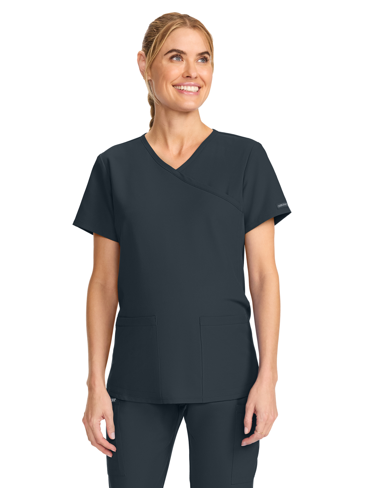 Cherokee - WW Originals Ultra - Women's 2-Pocket Maternity V-Neck Top 22