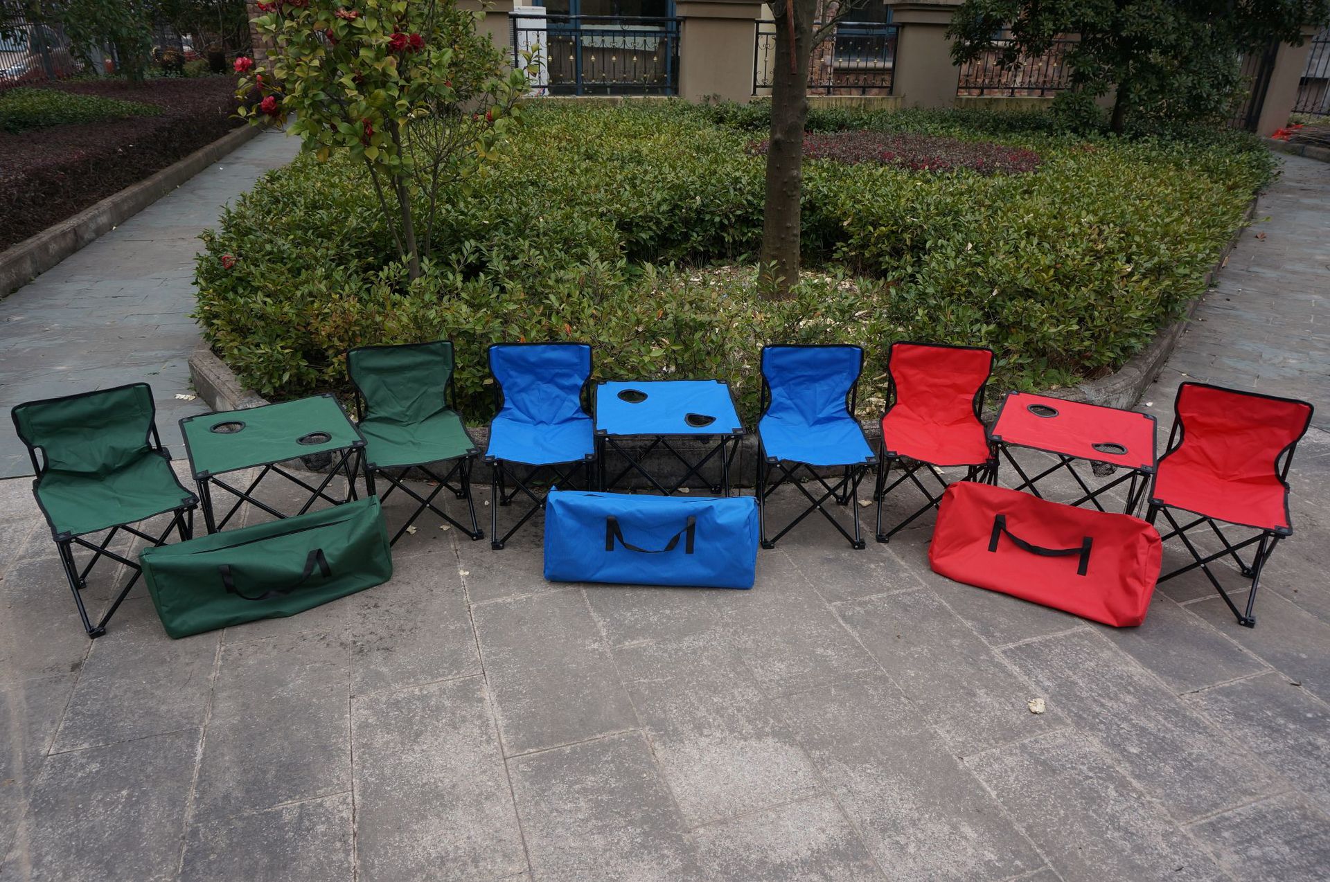 Folding Beach Chair With Table 7