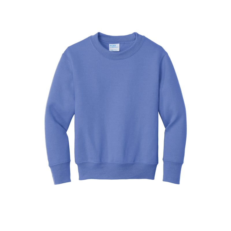 Port & Company Youth Core Fleece Crewneck Sweatshirt. 9