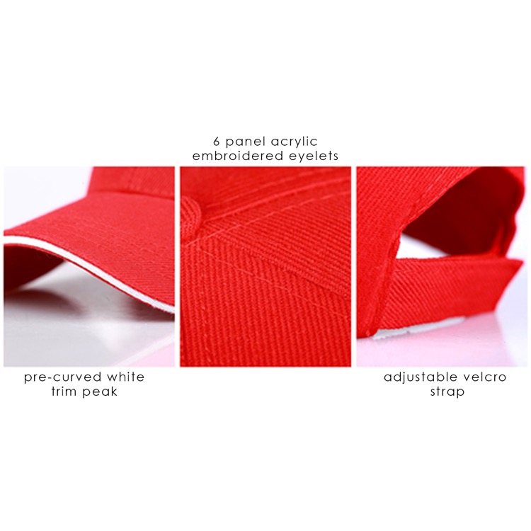 Eumo 6 Panel Heavy Acrylic Sandwich Cap 11