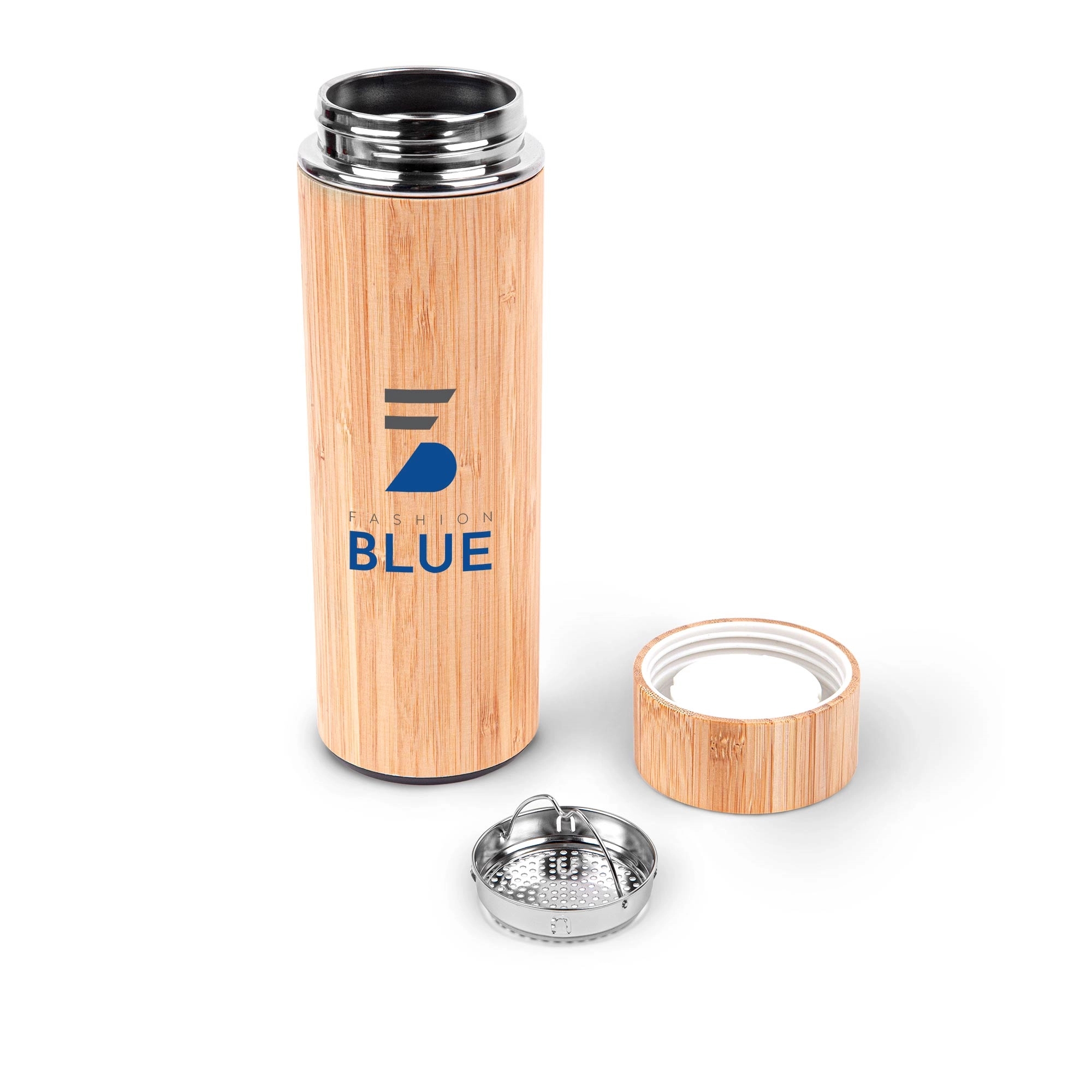 16oz. Vacuum-Sealed Eco Bamboo Bottle 6