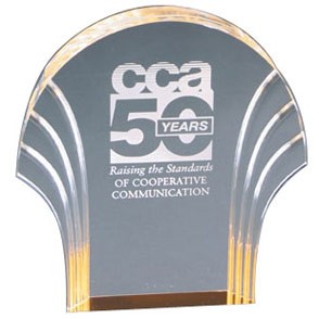 Designer Acrylic Award - Shell 3