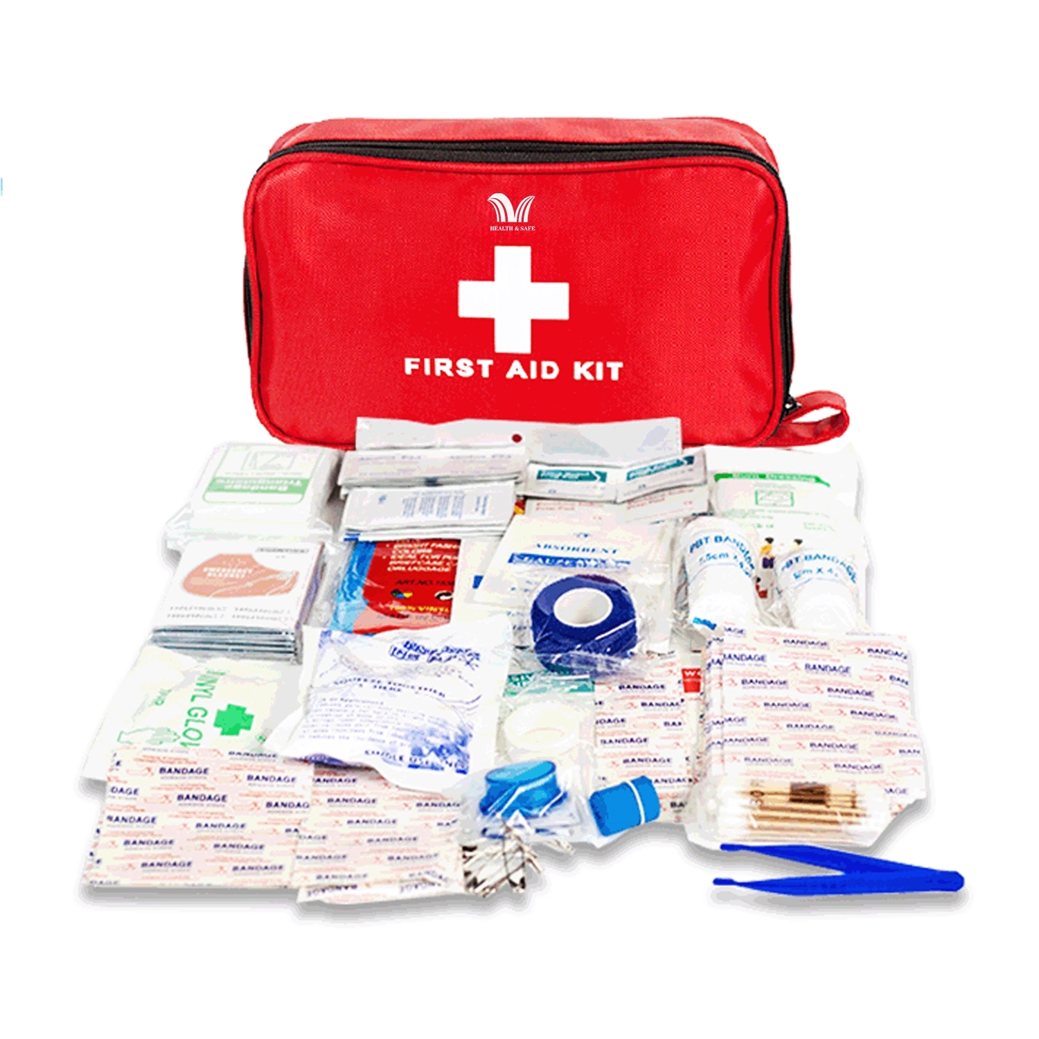 184 Pieces Pocket First Aid Kit 4