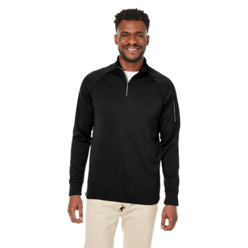 CORE365 Unisex Fusion ChromaSoft™ Fleece Quarter-Zip 3
