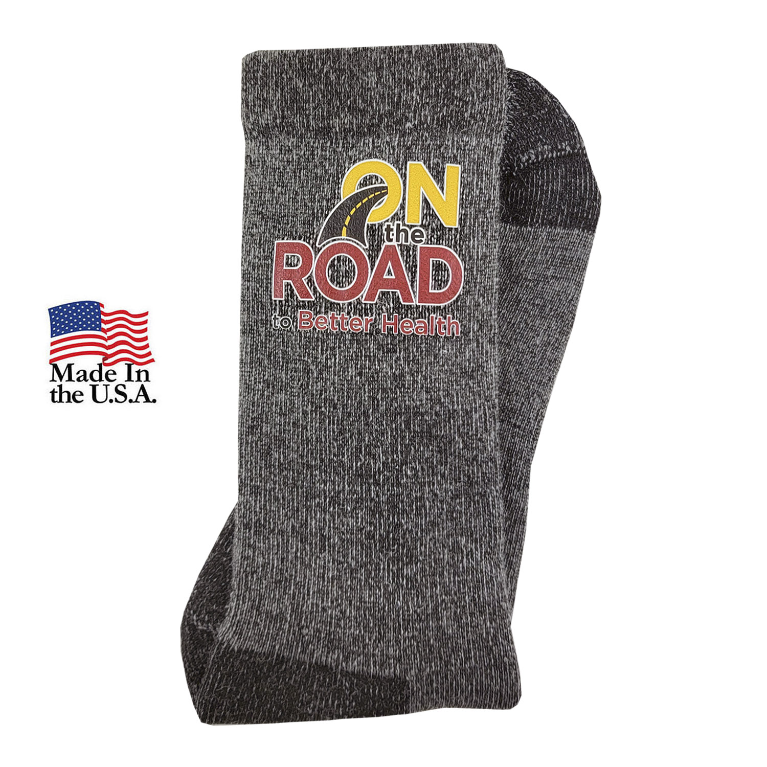 Merino Wool Blend Boot Socks with Oversized DTF 5