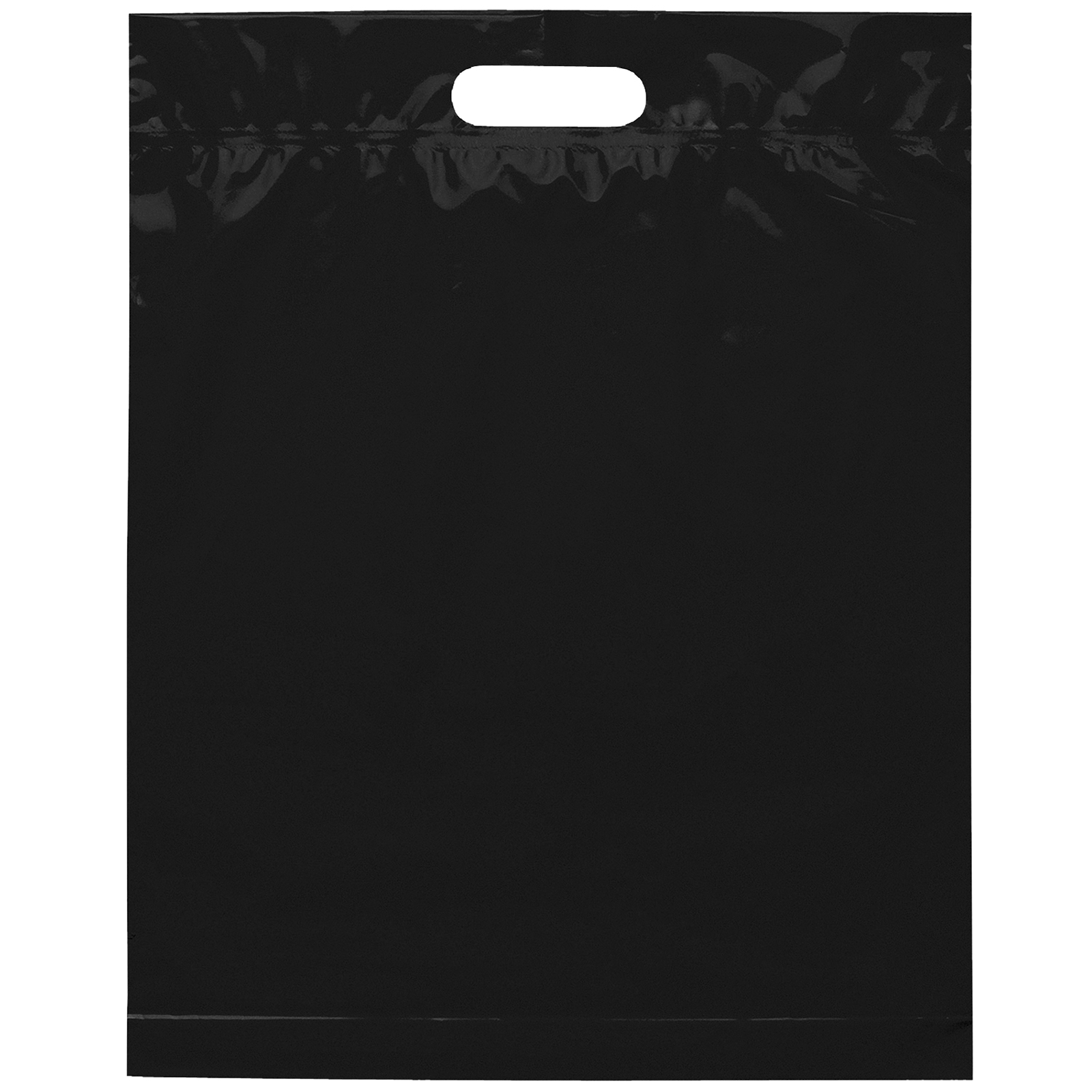 Die Cut Handle Bag - 15W x 19H x 3 - Flexo Ink Print 15