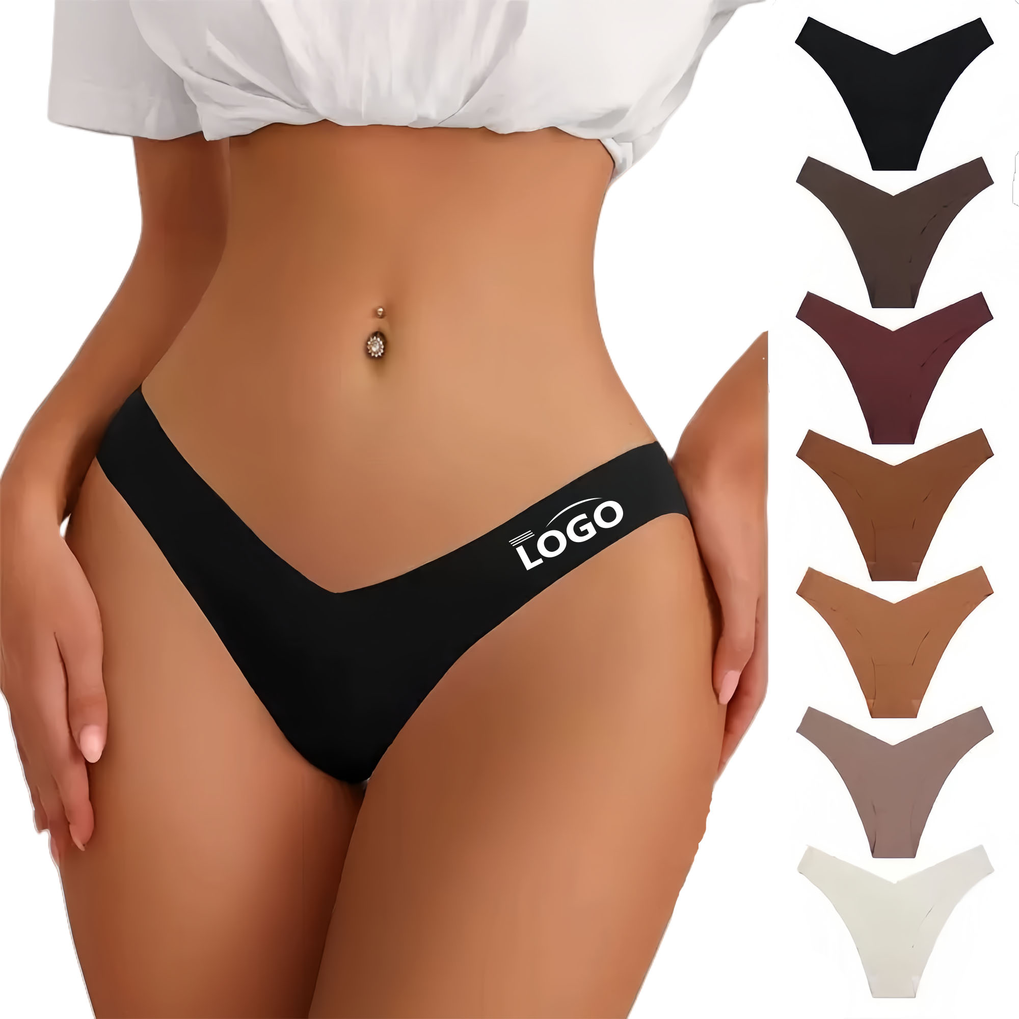 Seamless Thongs for Women 1