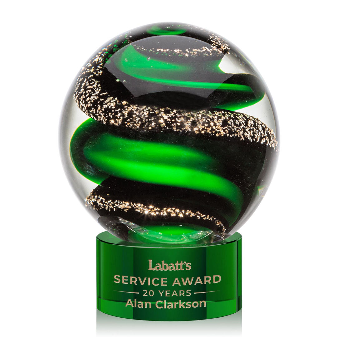 Zodiac Award on Marvel Base - Green 1