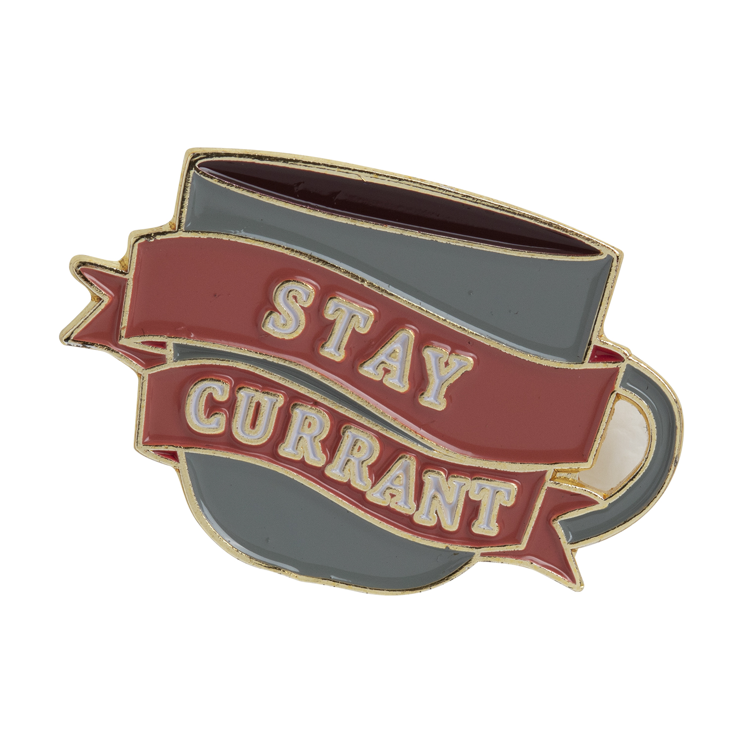 1" Lapel Pin - Soft Enamel 9