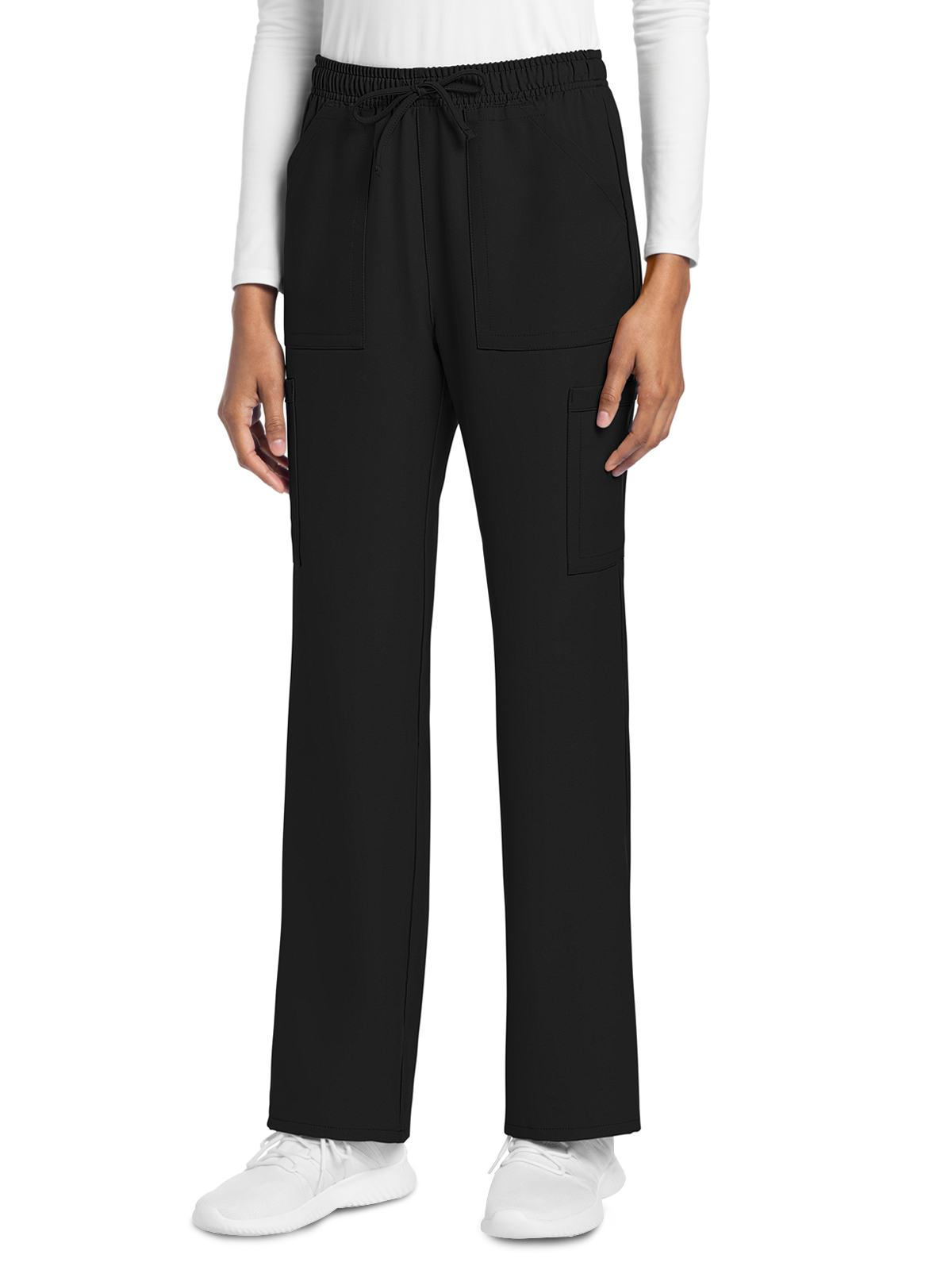 Cherokee - WW Originals Ultra - Women's 4-Pocket Drawstring Cargo Pant 53