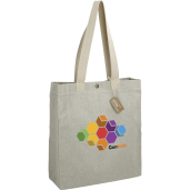 Repose 10oz Recycled Cotton Box Tote w/Snap 25