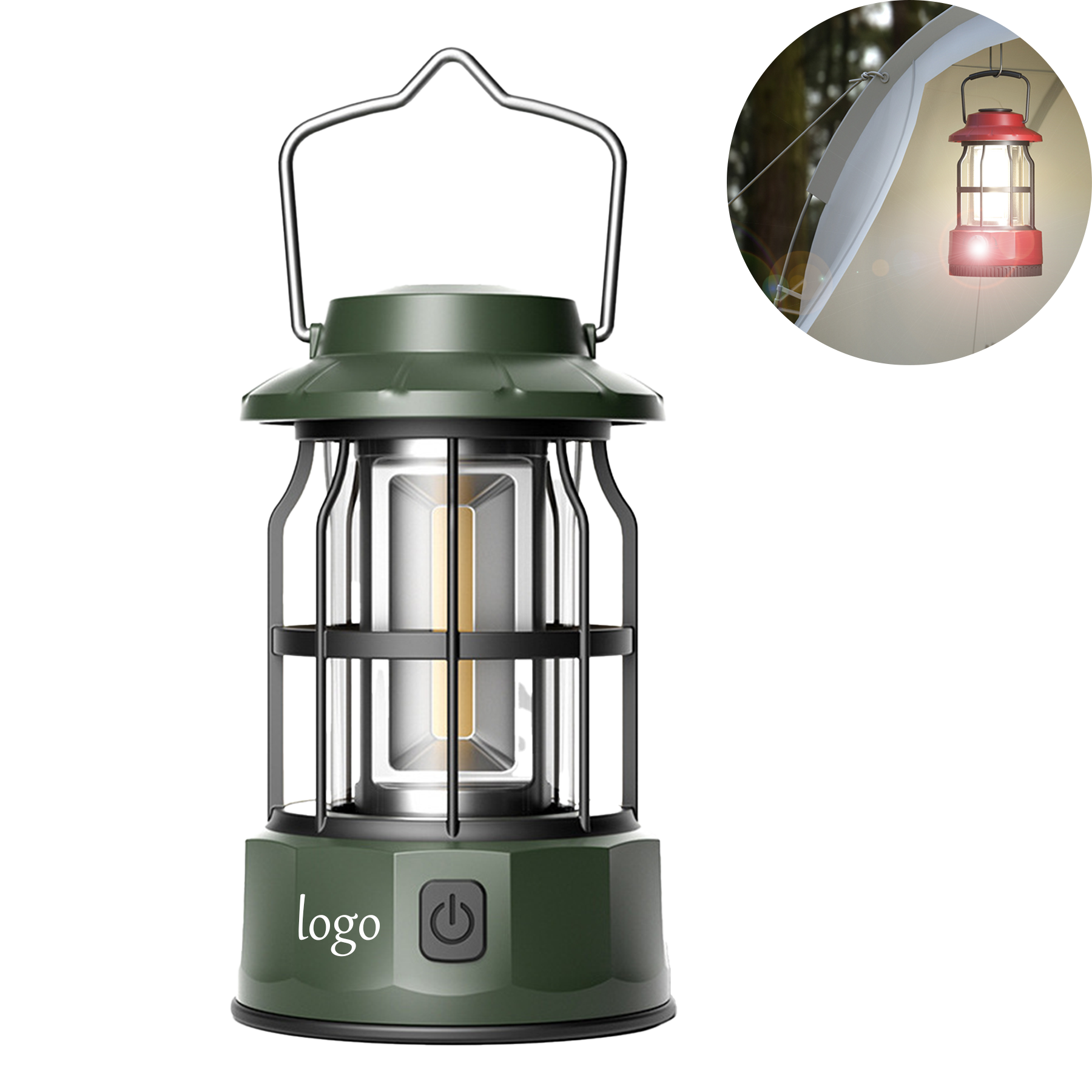 Vintage Rechargeable Camping Lantern 5