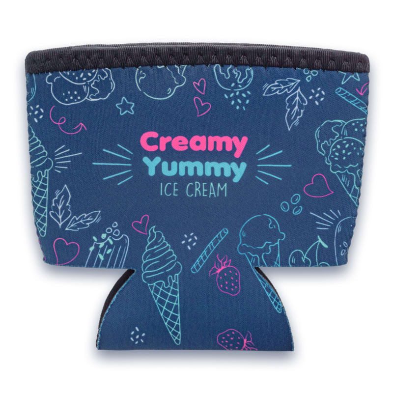 Full Color Neoprene Ice Cream Pint Sleeves 21