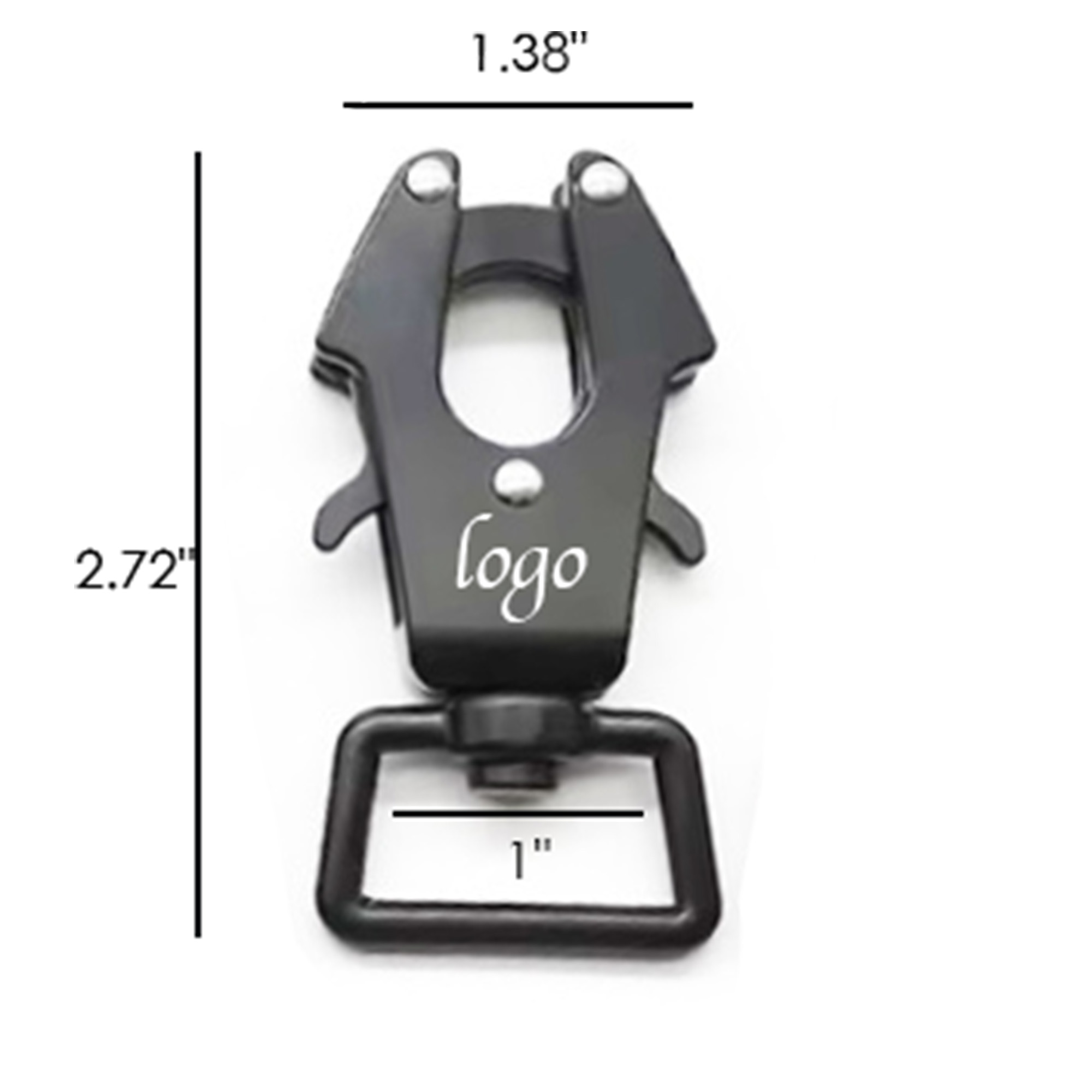 MOQ100 Zinc Alloy Carabiner 2