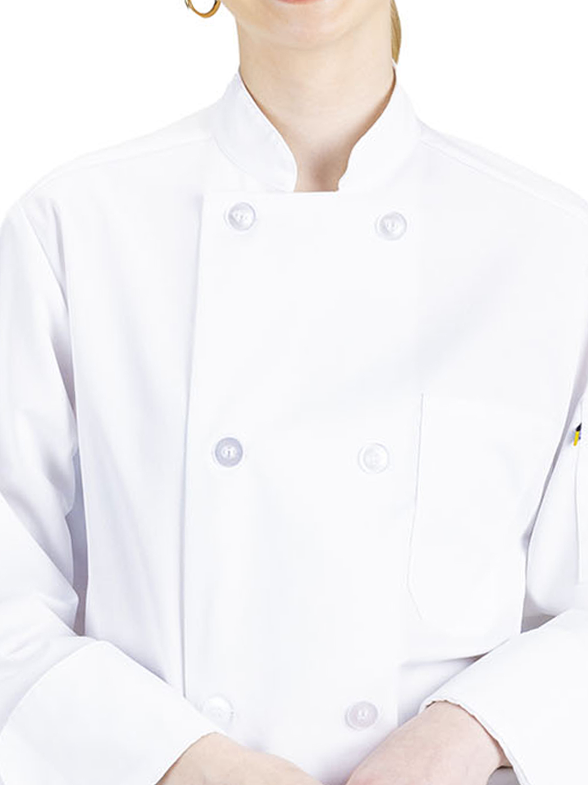 Edwards Industries - Unisex Casual 8-Button Chef Coat 1