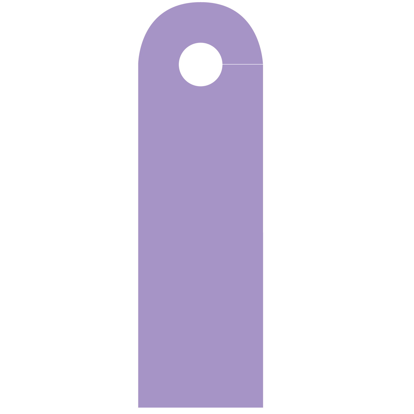 Door Hanger Long 1/4" 6