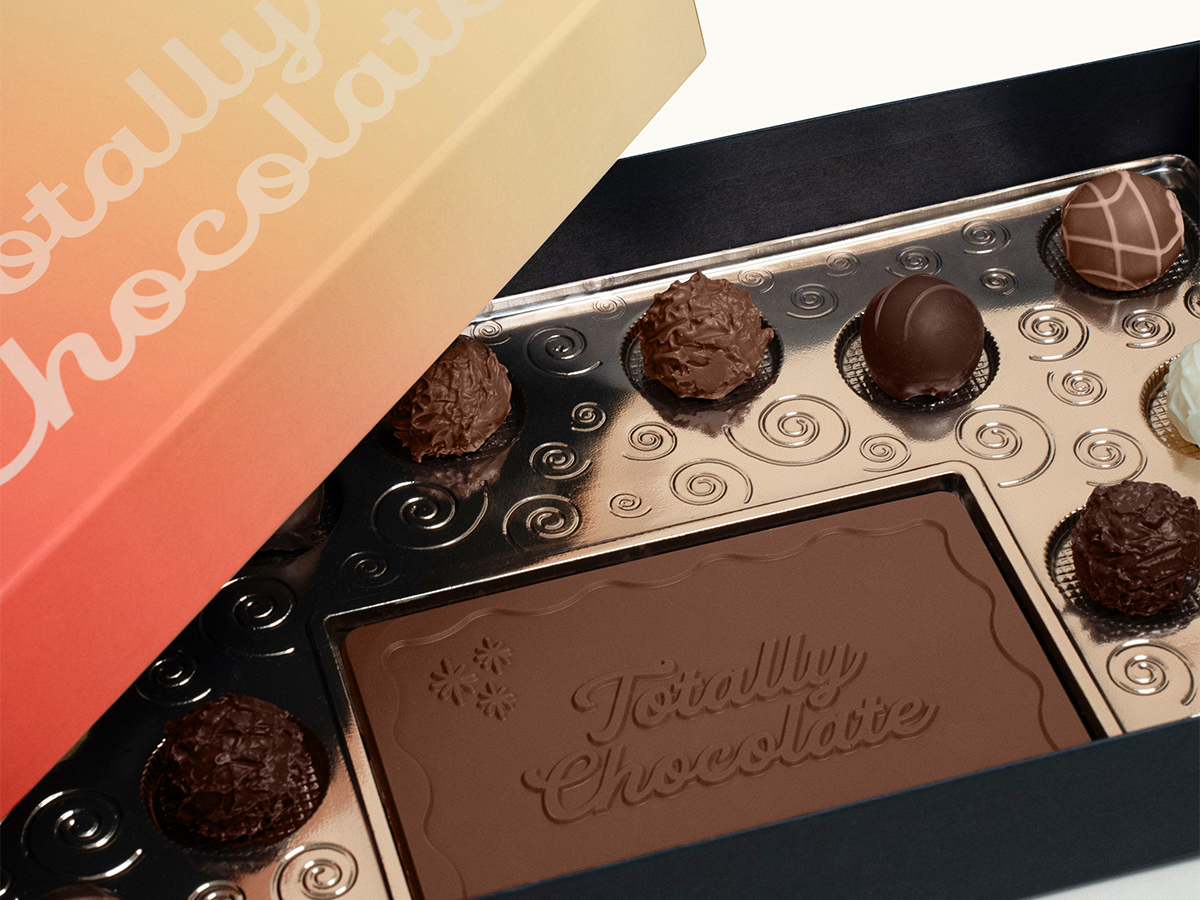 Deluxe Truffle Gift Box with Gourmet Lindt Truffles and Luxury Custom Packaging 8