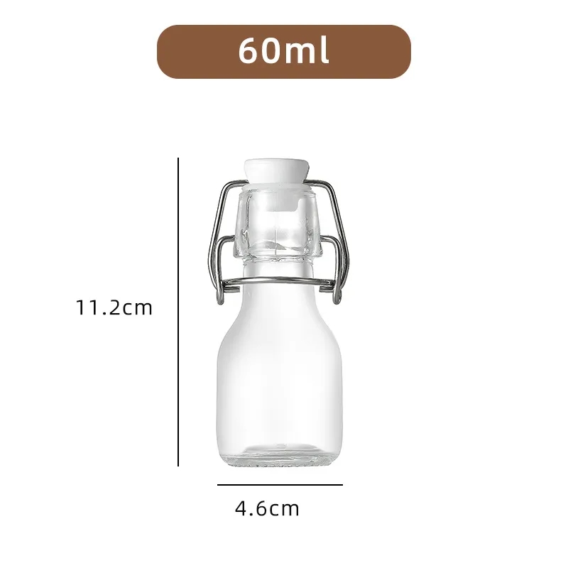 Buckle Glass Beverage Bottle 9