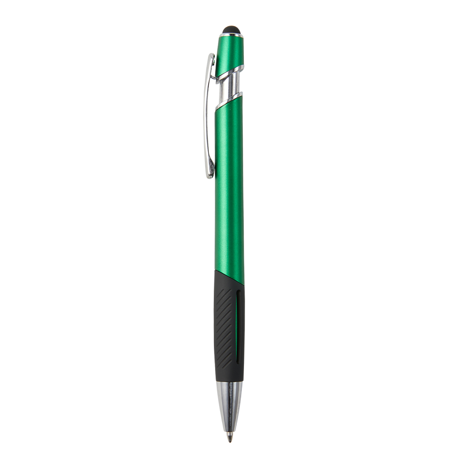 Plunger Action Stylus Ballpoint Pen 6