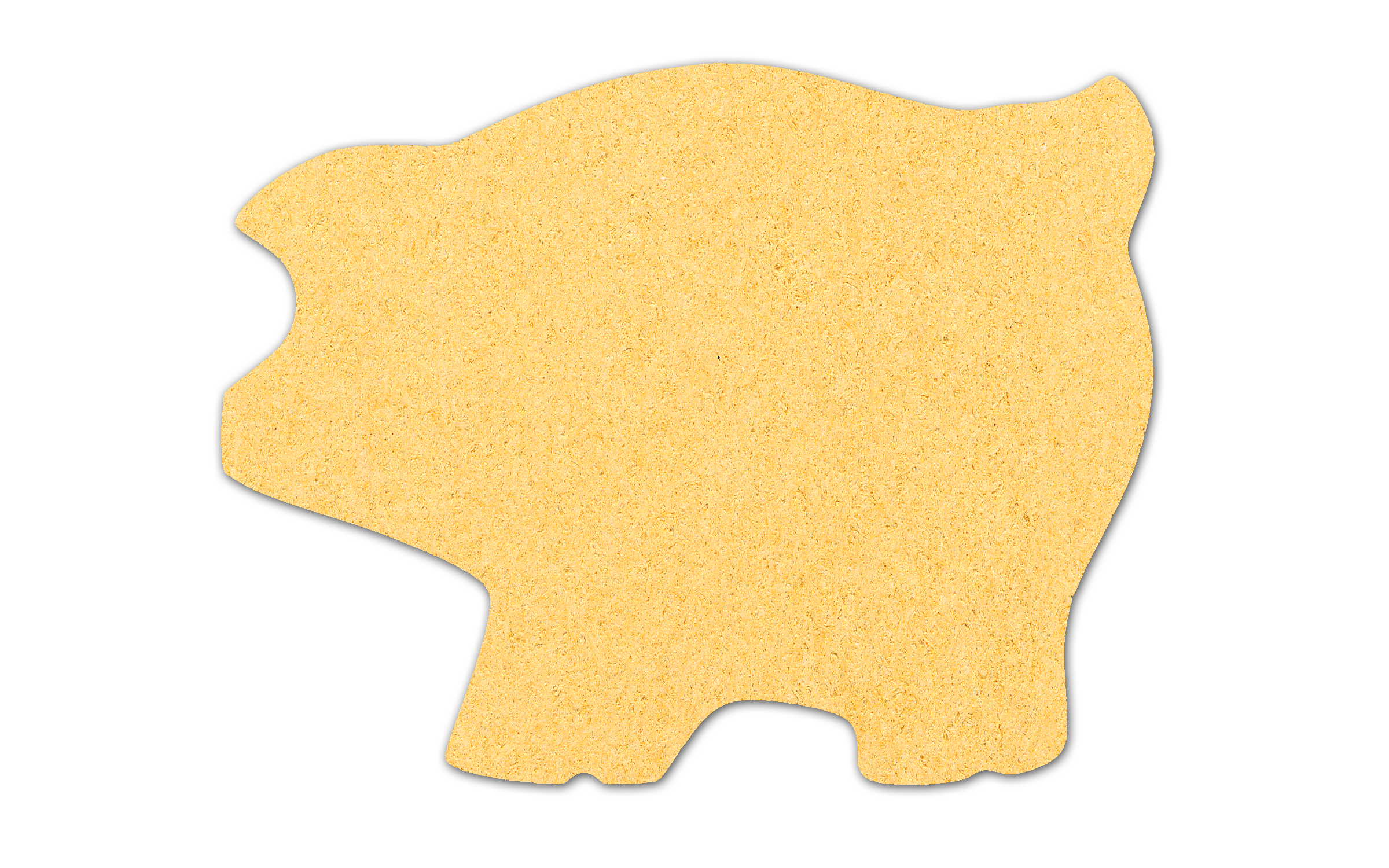 6" Piggy Bank Compressed Sponge 6