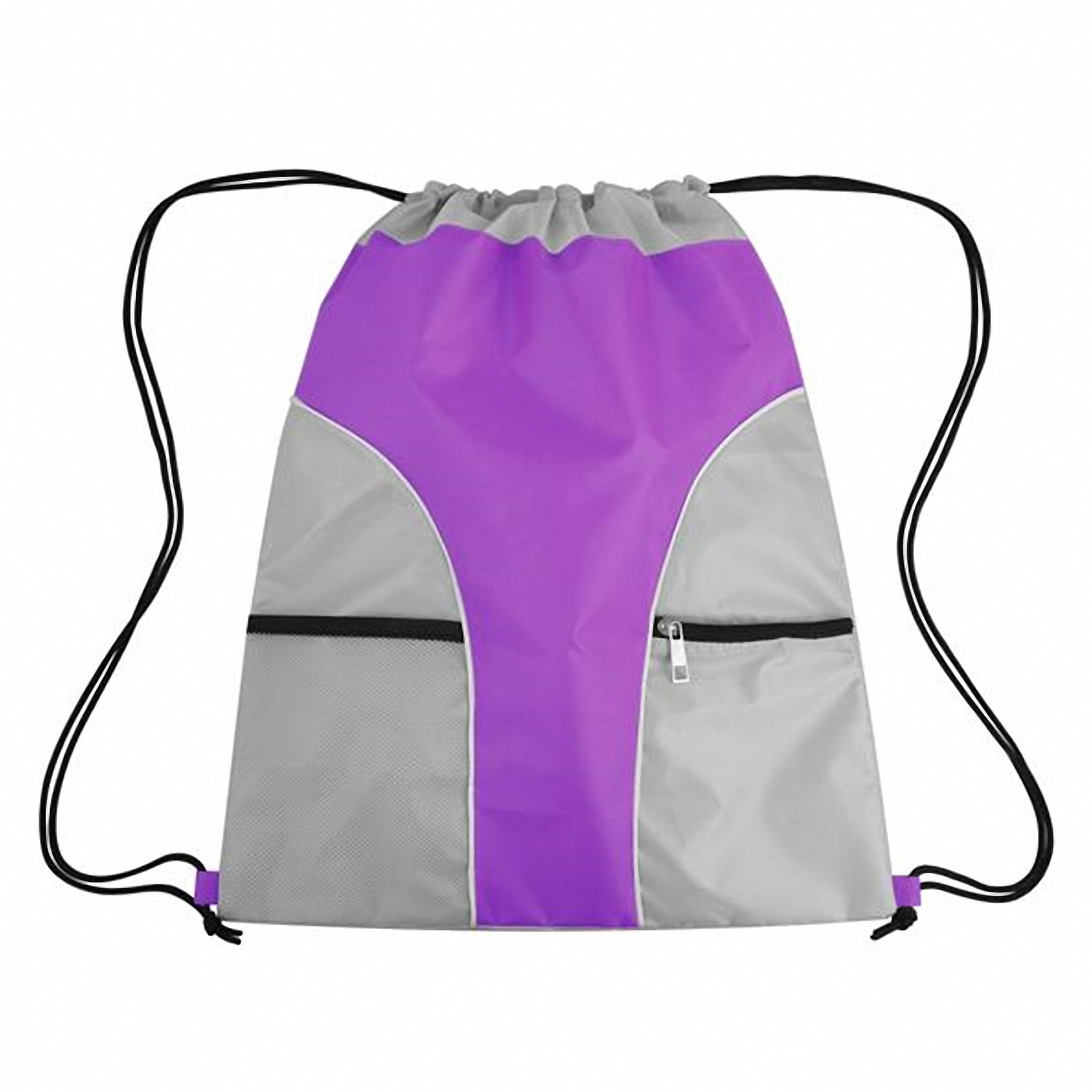 Front Pocket Drawstring Backpack 3