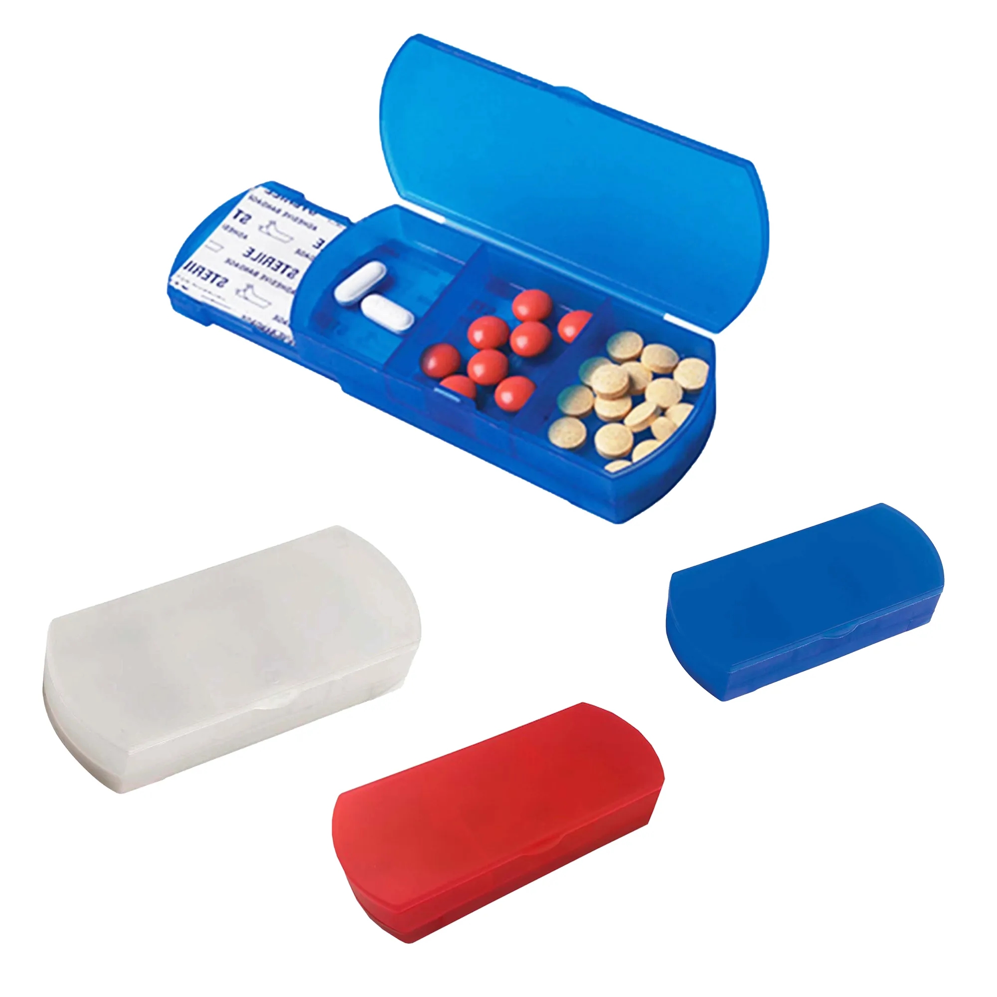 Pill Box and Bandage Dispenser 1