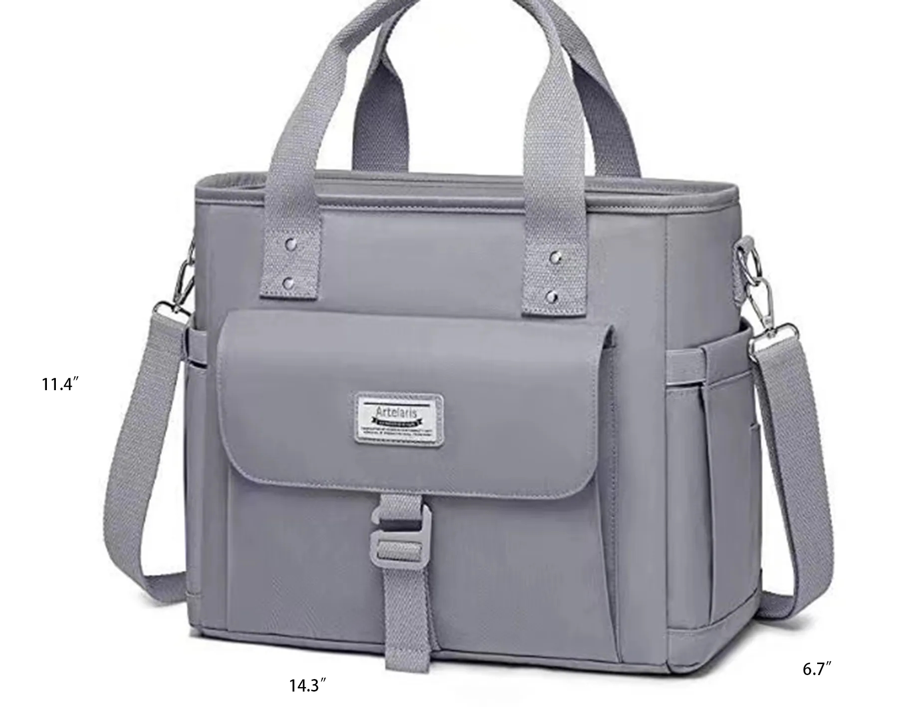 Large Lunch Tote Bag With Removable Shoulder 3