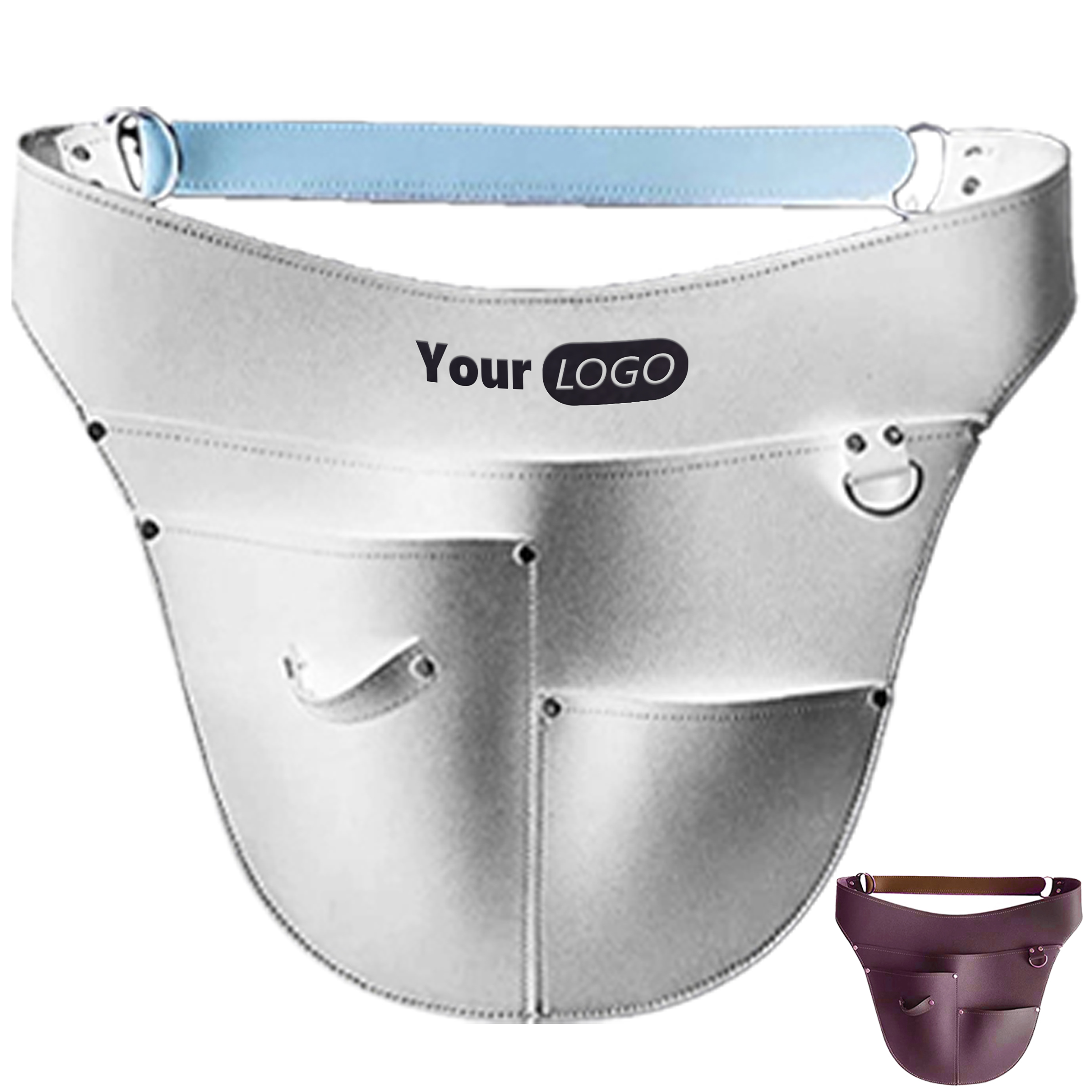 Polyurethane Multi Functional Electrician Leather Apron 1