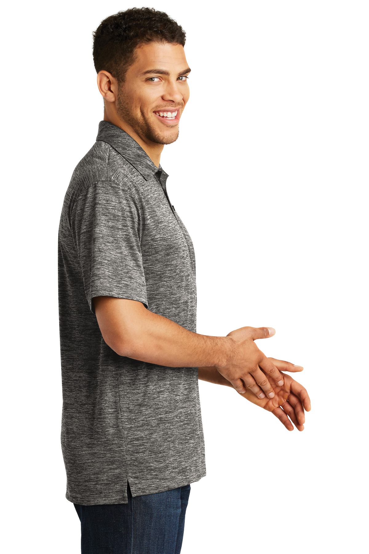 PosiCharge Electric Heather Polo