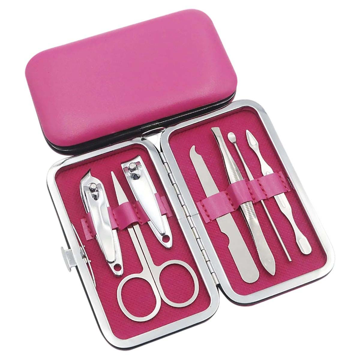 Stainless Steel Nail Clipper Kit with Travel Case 7